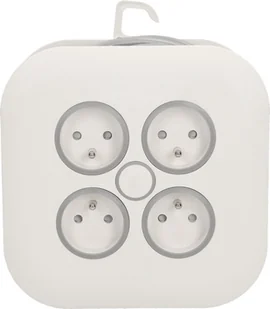 Orno Przedłużacz zwijany z płaską wtyczką 4x250V AC przewód 7m OR-AE-1375 - Przedłużacze i rozgałęźniki - miniaturka - grafika 4