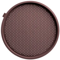 Formy do ciast - Lékué 0231236 M10 M002 36 x 36 x 1,7 cm Crunchy okrągła mata silikonowa do pizzy, brązowy 0231236M10M002 - miniaturka - grafika 1