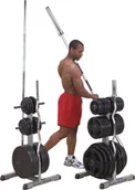 Stojaki na hantle i obciążenia - Insportline Stojak na gryfy oraz obciążenie olimpijskie 1148 - miniaturka - grafika 1