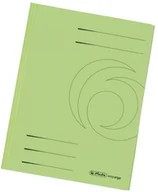 Koszulki na dokumenty - Herlitz uziomów Binder A4 Rec. Intensywne kolory 10er, jasnozielony 11076460 - miniaturka - grafika 1