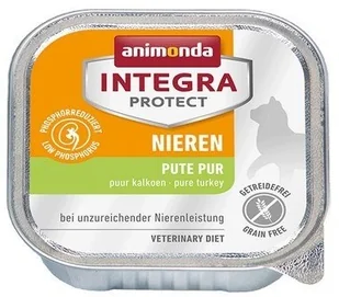 Animonda Integra Protect Nieren dla kota smak indyk tacka 100g - Mokra karma dla kotów - miniaturka - grafika 4
