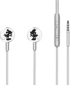 Słuchawki - Arkas Mouse Kissing Srebrne (DEPMM003) - miniaturka - grafika 1