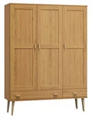 Szafy - Meble Magnat Szafa sosnowa Venuci wieszak/półki szuflada 130 - miniaturka - grafika 1