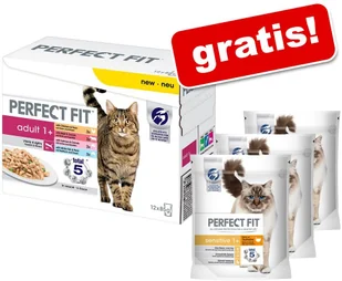 Perfect Fit Zestaw mieszany 24 x 85 g - Mokra karma dla kotów - miniaturka - grafika 2