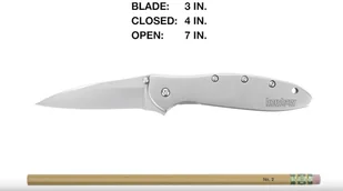 Kershaw Nóż składany Leek 1660CU 522-027 - Noże Kershaw Nóż składany Leek 1660CU 522-027 - Noże - miniaturka - grafika 3