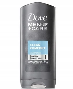 Dove Men + Care Żel pod prysznic Clean Comfort XXL 400 ml, opakowanie 6 (6 x 400 ml) 8710447174265 - Żele pod prysznic dla mężczyzn - miniaturka - grafika 2