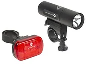 Lampki rowerowe - M-Wave bateria lampy Atlas 22, czarny 221064 - miniaturka - grafika 1