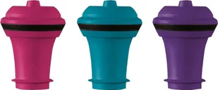 Vacu Vin 0885060 próżniowe korki do wina wielokrotnego użytku, zestaw 3 sztuki 08850606 - Zestawy do wina - miniaturka - grafika 3