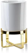 Donice - Blumfeldt doniczka na stojaku Neva Lao White 22 cm - miniaturka - grafika 1