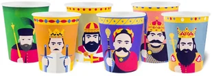 GoDan Kubeczki papierowe "Królewska Impreza" 200 ml 6 szt K6-KUP6 - Naczynia i sztućce jednorazowe - miniaturka - grafika 2