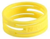 Złącza, przejściówki, adaptery - Neutrik XXR4 pierścień do XLR żółty - miniaturka - grafika 1