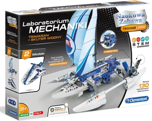 Clementoni Laboratorium Mechaniki Trimaran i Skuter wodny ŁÓDŹ 50063 - Zabawki konstrukcyjne - miniaturka - grafika 5