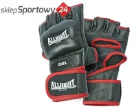 Rękawice bokserskie - Allright RĘKAWICE MMA PRO ROZM L CZARN PU SW02518 - miniaturka - grafika 1