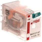 Sterowniki i przekaźniki - Relpol Przekaźnik przemysłowy 2P 12V DC AgNi R2N-2012-23-1012-WT 860939 860939 - miniaturka - grafika 1