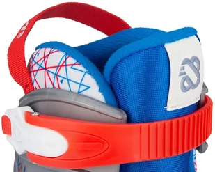 Nijdam Wrotki regulowane dla dzieci Geo Metricker Nijdam N21AA01-BLU-33-36 - Wrotki - miniaturka - grafika 6