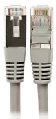Kable miedziane - ALANTEC Patchcord FTP KKF5SZA0.5 RJ45 RJ45 kat.5e 0,5m szary ) KKF5SZA0.5 - miniaturka - grafika 1