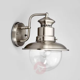 Lampenwelt GWENDOLYN - zewnętrzna lampa ścienna, stal szl - Lampy ogrodowe - miniaturka - grafika 5