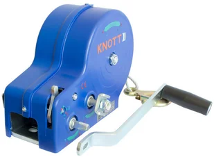 KNOTT Przyciągarka 1135 kg Knott z linką, obudowa niebieska 6X0017.209 - Wciągarki - miniaturka - grafika 5