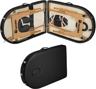 tectake Stół do masażu Sawsan - czarny 404371 - Stoły i łóżka do masażu - miniaturka - grafika 5