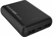 Powerbanki - Realpower PB-10000mini HD Powerbank 10.000mAh - miniaturka - grafika 1