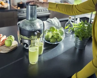 Philips HR1921/20 sokowirówka, FiberBoost, technologia QuickClean, funkcja płukania wstępnego, 1100 W, stal szlachetna HR1921/20 - Sokowirówki - miniaturka - grafika 6