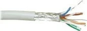 Kable miedziane - InLine Kabel Cat.5e S-FTP AWG24 CU halogen free grey 100m 73100U 73100U - miniaturka - grafika 1