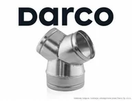 Złącza i kolanka wentylacyjne - Darco Trójnik orłowy redukcyjny typu Y (portki) 100x080mm (YRS100-2x080/120-OC) - miniaturka - grafika 1