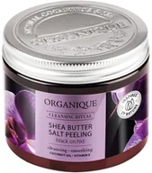 Peelingi do ciała - Organique Black Orchid Peeling solny z masłem shea 200g 129027 - miniaturka - grafika 1