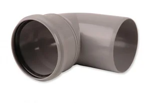 Pipelife Kolano kanalizacyjne 88° 110 mm szare - Odwodnienia, kanały i akcesoria - miniaturka - grafika 4