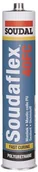 Silikony - Soudal Uszczelniacz poliuretanowy szary 40FC Soudaflex 600ml - miniaturka - grafika 1
