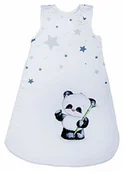 Koce i narzuty dla dzieci - Herding Śpiwór Baby Panda, rozmiar: 90 x 45 cm, z markowym zamkiem błyskawicznym dookoła, z dwoma markowymi zatrzaskami - miniaturka - grafika 1
