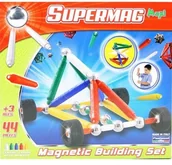 Pozostałe książki - Klocki magnetyczne. SupermagMaxi koła 44 - miniaturka - grafika 1