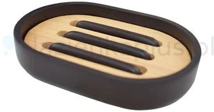 Mydelniczka Tokyo czarna - Mydelniczki i dozowniki mydła - miniaturka - grafika 2