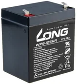 Zasilacze awaryjne UPS - Long Długi akumulator kwasowo ołowiowy 12 V 5 Ah HighRate F1 WP5 12SHR F1) - miniaturka - grafika 1