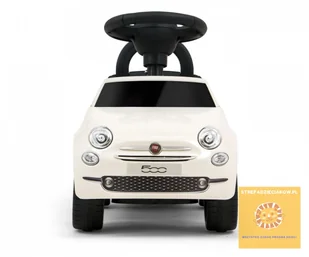 Milly Mally Pojazd Fiat 500 White STREFADZIECIAKOW.PL 3033 - Jeździki dla dzieci - miniaturka - grafika 10