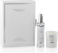 Świece - Max Benjamin Świeca i mgiełka zapachowa White Pomegranate 2 el. MB-EDITSET17 - miniaturka - grafika 1