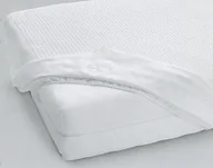 Prześcieradła - Gabel Widelec Jersey prześcieradło z gumką, bawełna, biały, 125x200x0.4 cm SKU - miniaturka - grafika 1