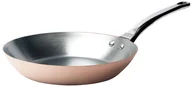 Patelnie - de Buyer de Buyer Patelnia miedziana z uchwytem ze stali nierdzewnej  28 cm Inocuivre - miniaturka - grafika 1