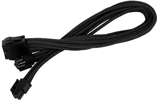 Silverstone 8pin EPS to 4+4pin ATX/EPS 300mm black - Kable komputerowe i do monitorów - miniaturka - grafika 4