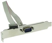 Adaptery i przejściówki - InLine Listwa szeregowego Slotblech, 9-bieg. wtyk do gniazda 10-POL, 1: 1, 0,25 m, 1X (33208) - miniaturka - grafika 1