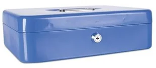 Donau Kasetka na pieniądze , ekstra duża, 300x90x240mm, niebieska 5234001PL-10 - Sejfy i kasy pancerne - miniaturka - grafika 2