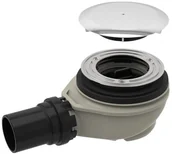 Syfony - Geberit Syfon BRODZIKOWY D90/H80 chrom - miniaturka - grafika 1