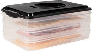 Vilde Pojemnik organizer na wędliny sery 3-poziomowy do lodówki 122617 - Pojemniki kuchenne - miniaturka - grafika 6