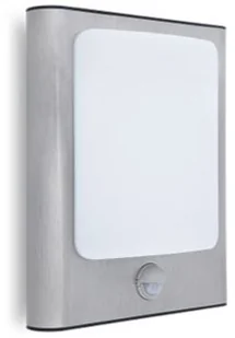 ECO-Light Stalowy kinkiet LED Face na zewnątrz, z czujnikiem - Lampy ogrodowe - miniaturka - grafika 2