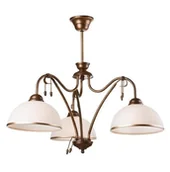 Lampy sufitowe - Lamkur Żyrandol LUIZA 3xE27/60W/230V - miniaturka - grafika 1