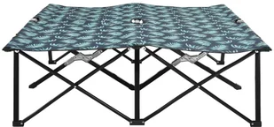 vidaXL Dwuosobowy leżak, składany, wzór w liście, stal 310354 - Leżaki ogrodowe - miniaturka - grafika 3