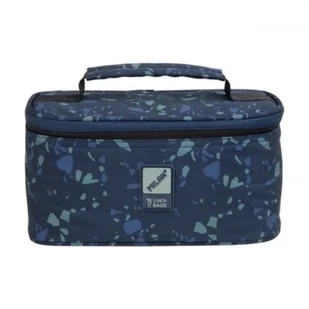 Torba na żywność izotermiczna 1,5L + 1 pojemnik 0,75L MILAN TERRAZZO niebieska /08805TZB/ - Torby termiczne - miniaturka - grafika 2