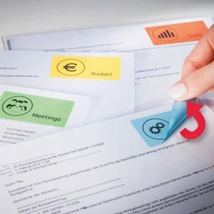 Zweckform Etykiety usuwalne kolorowe 25,4 x 10 mm, 3780 etykiet, żółte ZW100 - Etykiety do drukarek - miniaturka - grafika 3