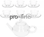 Serwisy do kawy i herbaty - 1 Zestaw do herbaty HARIO Donau Tea kolor przeźroczysty - miniaturka - grafika 1