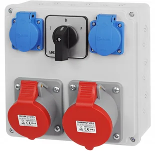 Rozdzielnica Skrzynka Budowlana Z Wyłącznikiem L0P - Bezpieczniki elektryczne - miniaturka - grafika 4